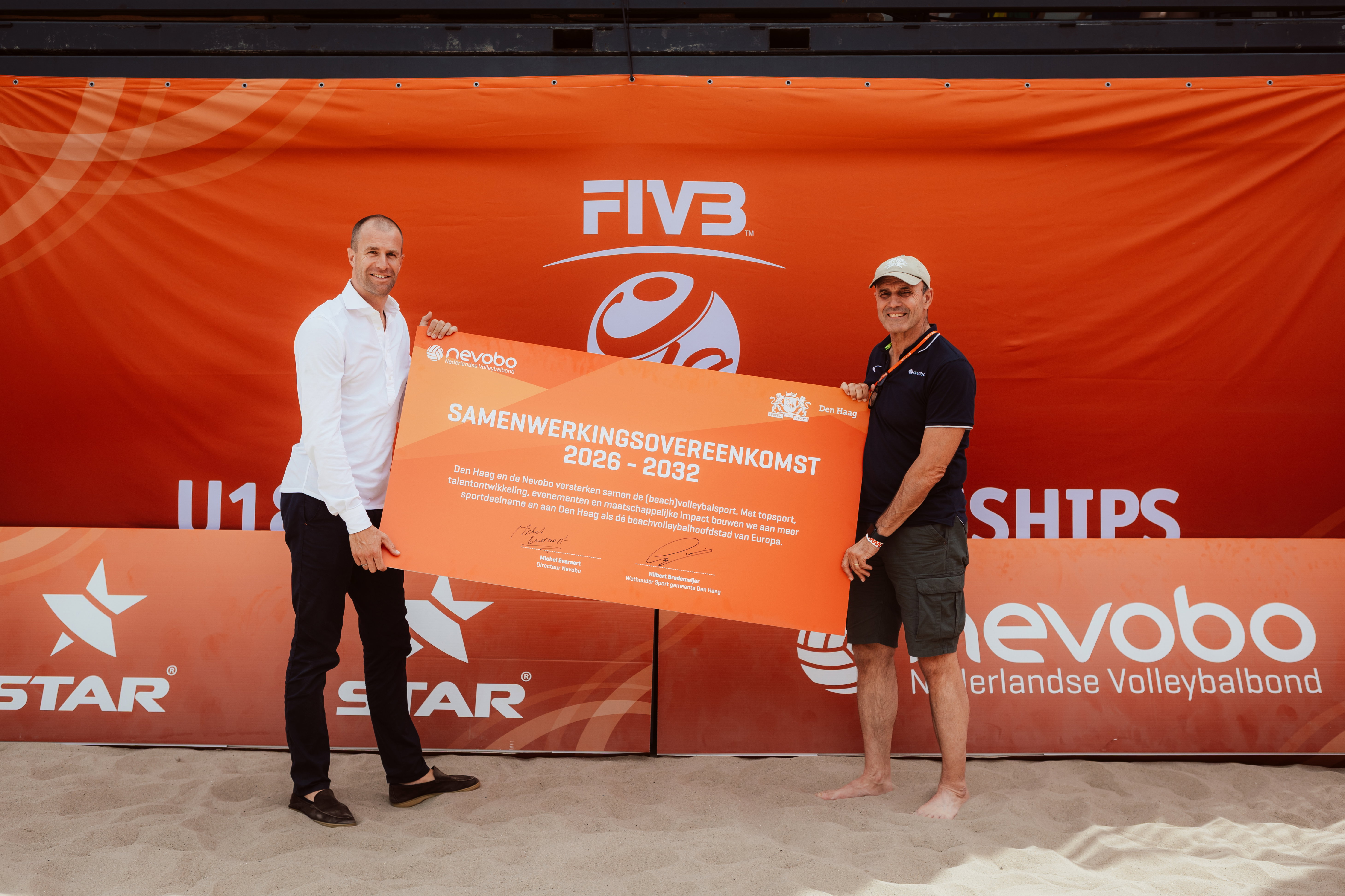 Den Haag en Nevobo nog zes jaar door als partners in volleybal