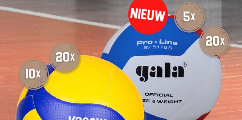 Dé ballenpakketten van Volleybaldirect.nl