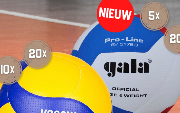 Dé ballenpakketten van Volleybaldirect.nl