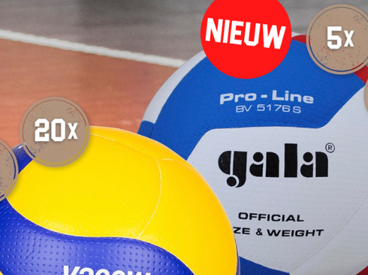 Dé ballenpakketten van Volleybaldirect.nl