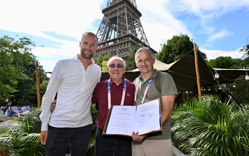 FIVB, Den Haag en Nevobo tekenen intentieverklaring voor oprichting ‘Beach Volleyball Centre of Excellence and Innovation'