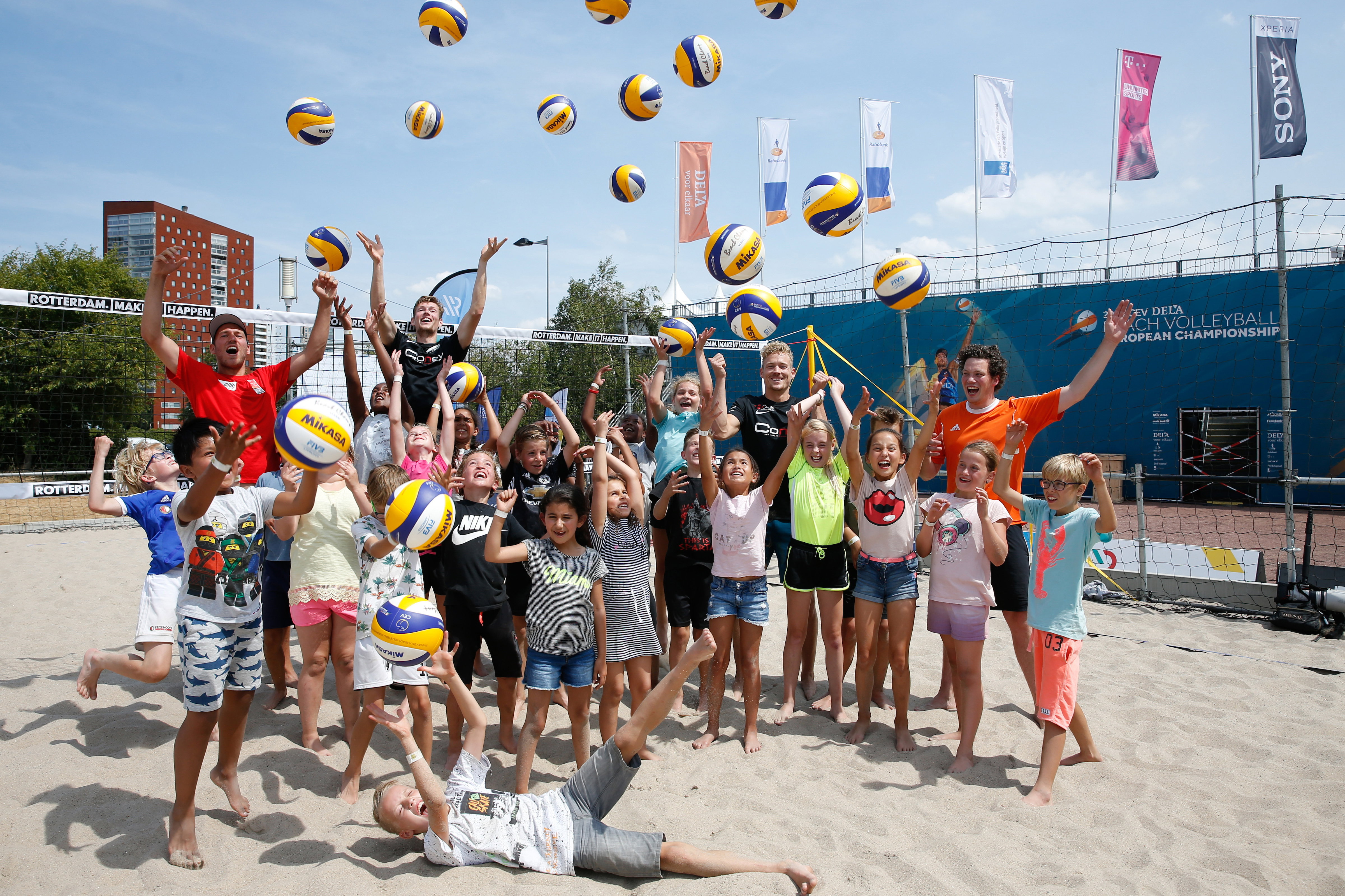 Organiseer een volleybalclinic