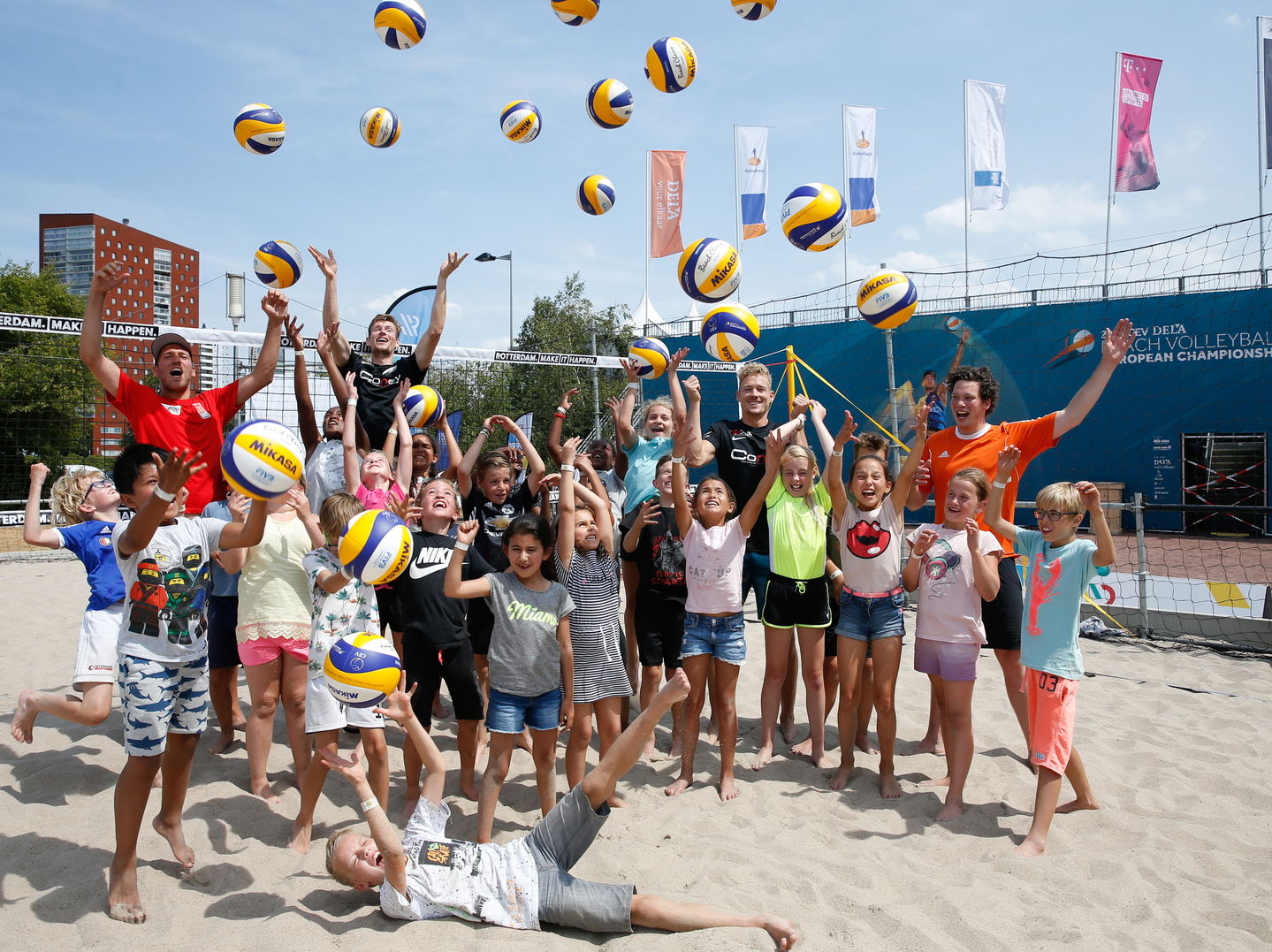 Organiseer een volleybalclinic