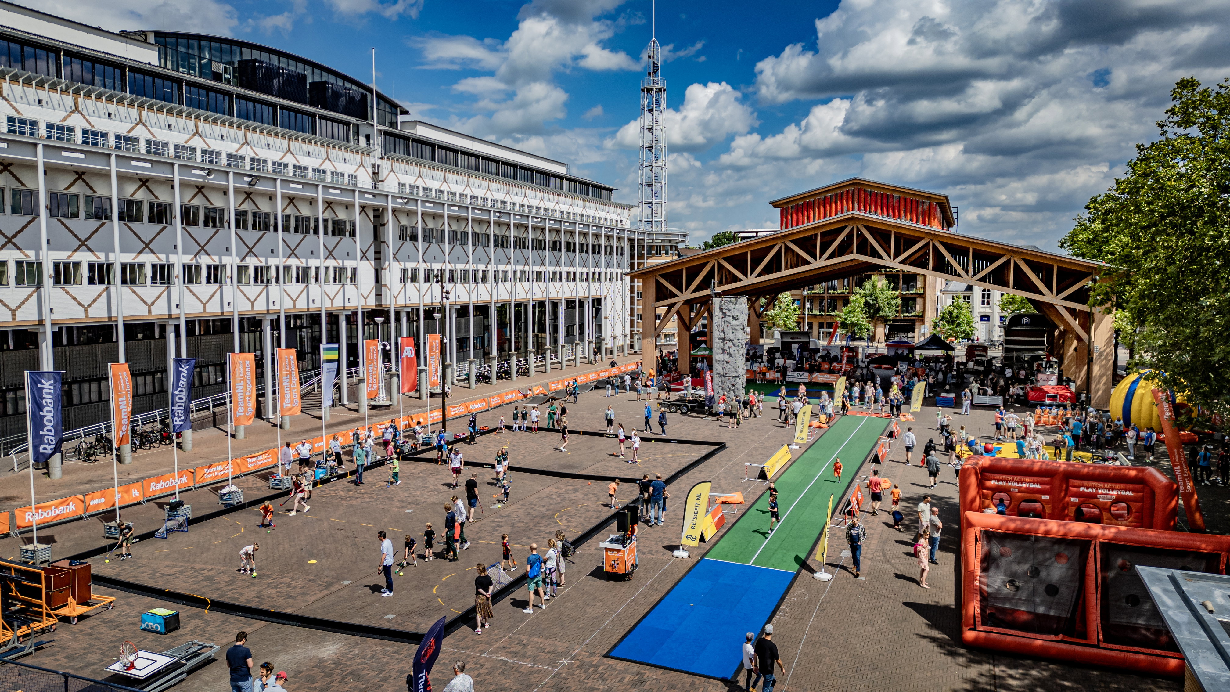 Bijna 100.000 deelnemers genieten van eerste zomer TeamNL Sport Experience