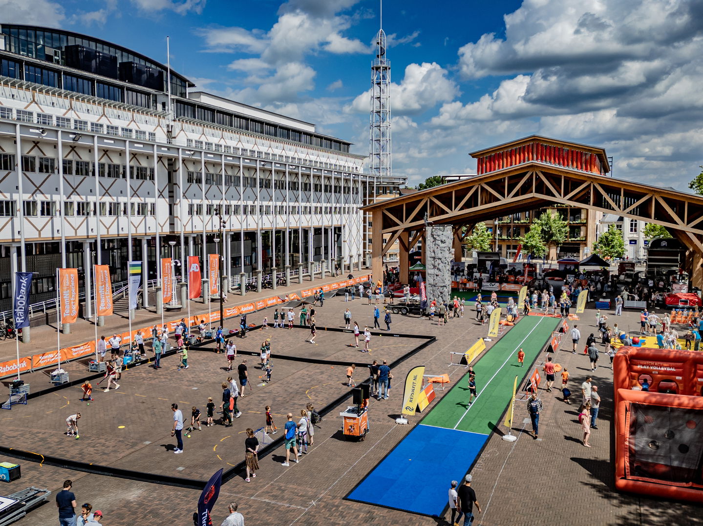 Bijna 100.000 deelnemers genieten van eerste zomer TeamNL Sport Experience