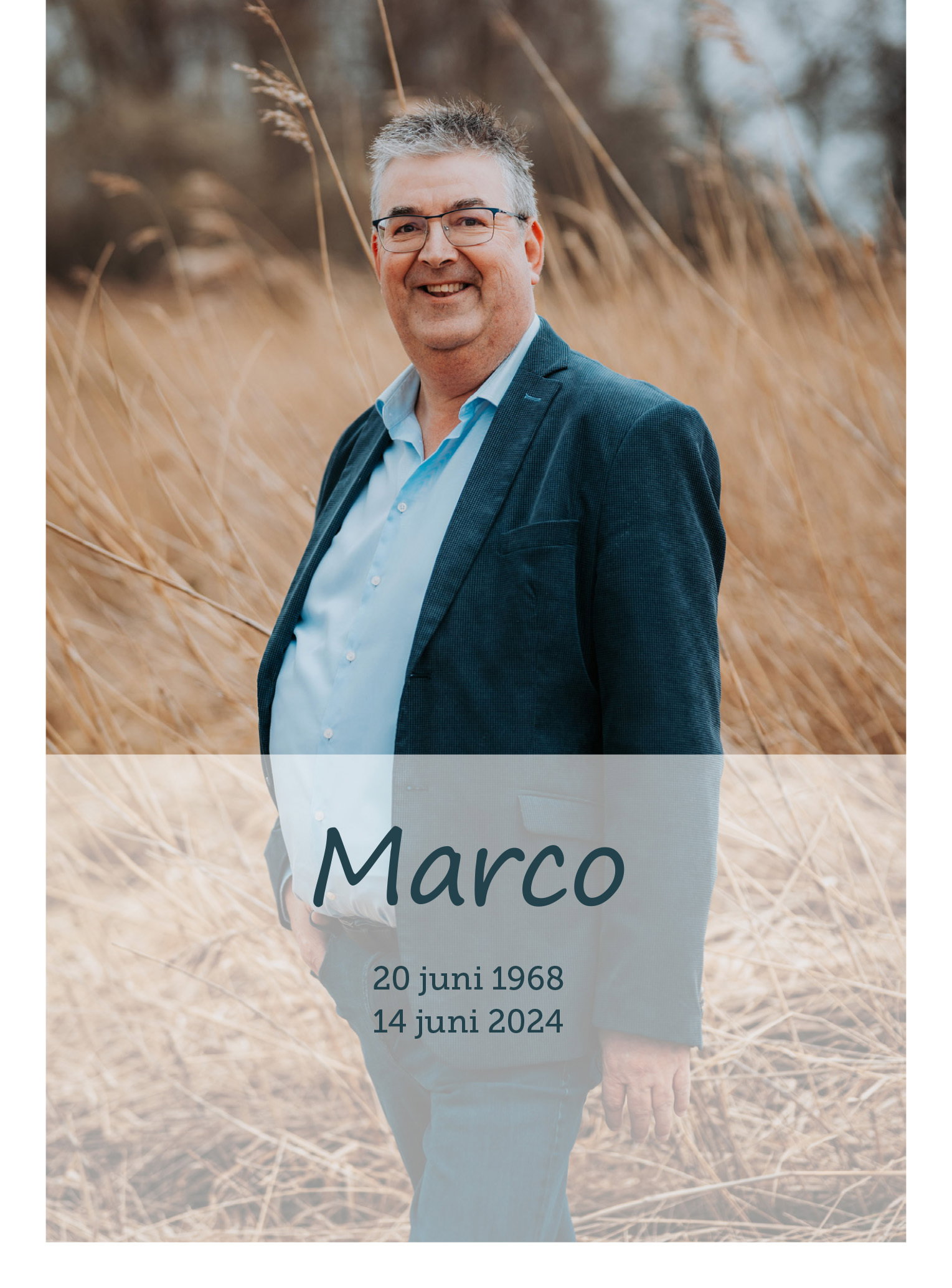 In memoriam: Marco van Klink