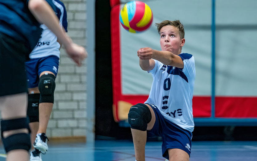 Jeugdvolleybal in een nieuw jasje