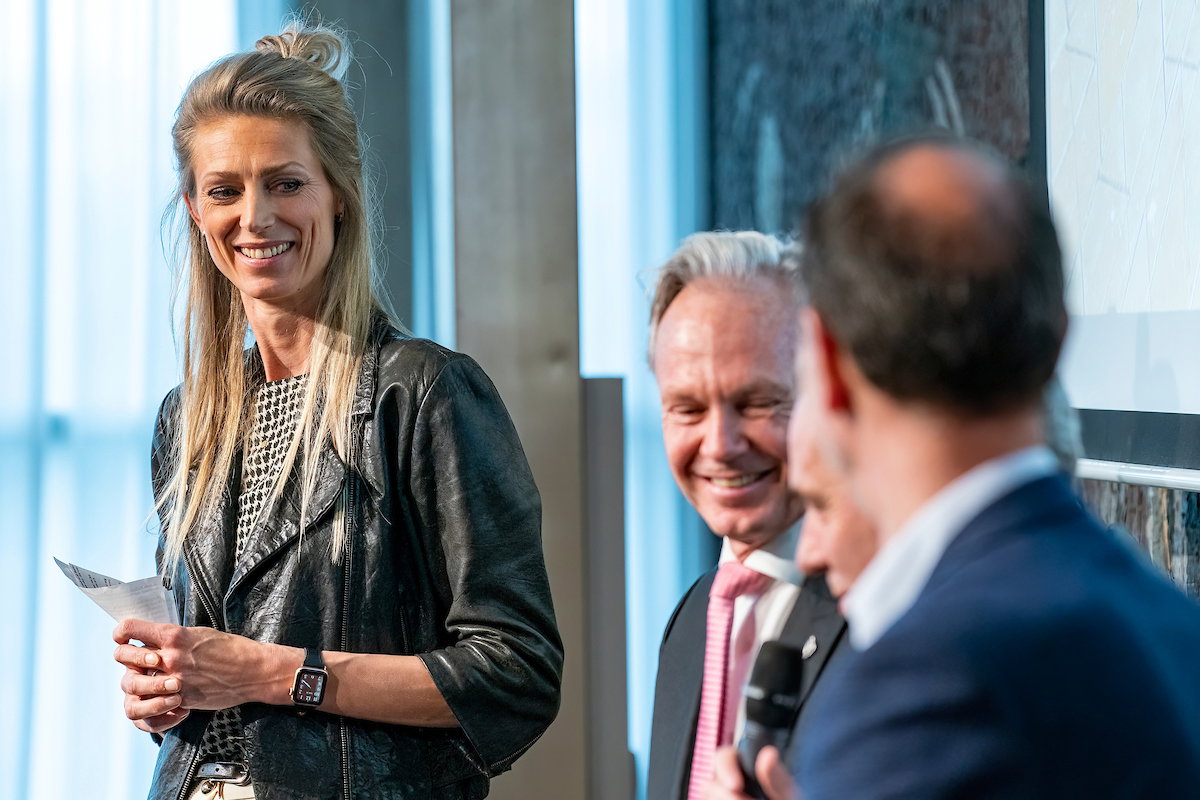 Manon Nummerdor-Flier is dagvoorzitter van het Nationaal Volleybalcongres