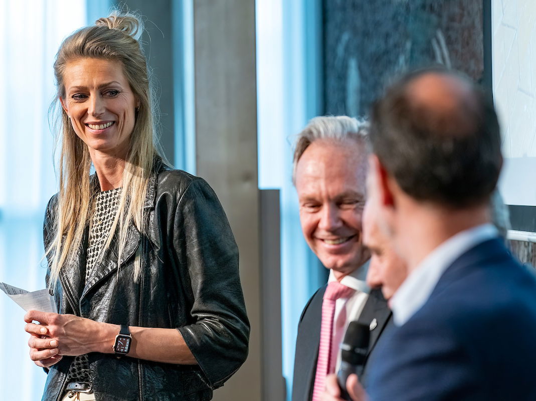 Manon Nummerdor-Flier is dagvoorzitter van het Nationaal Volleybalcongres