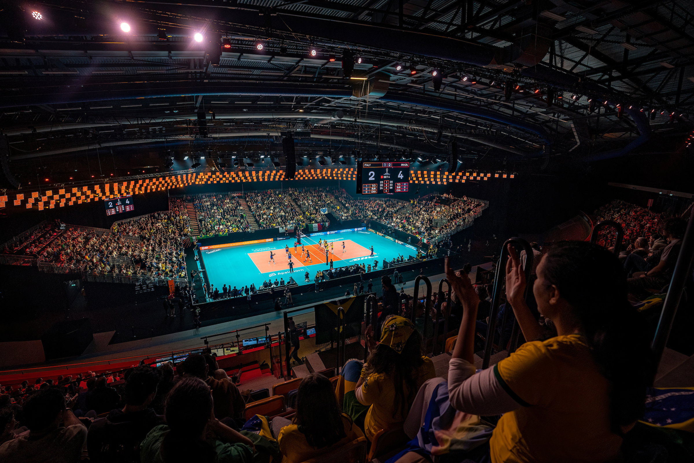 Duurzaamheid en volleybal komen samen tijdens de VNL in Apeldoorn