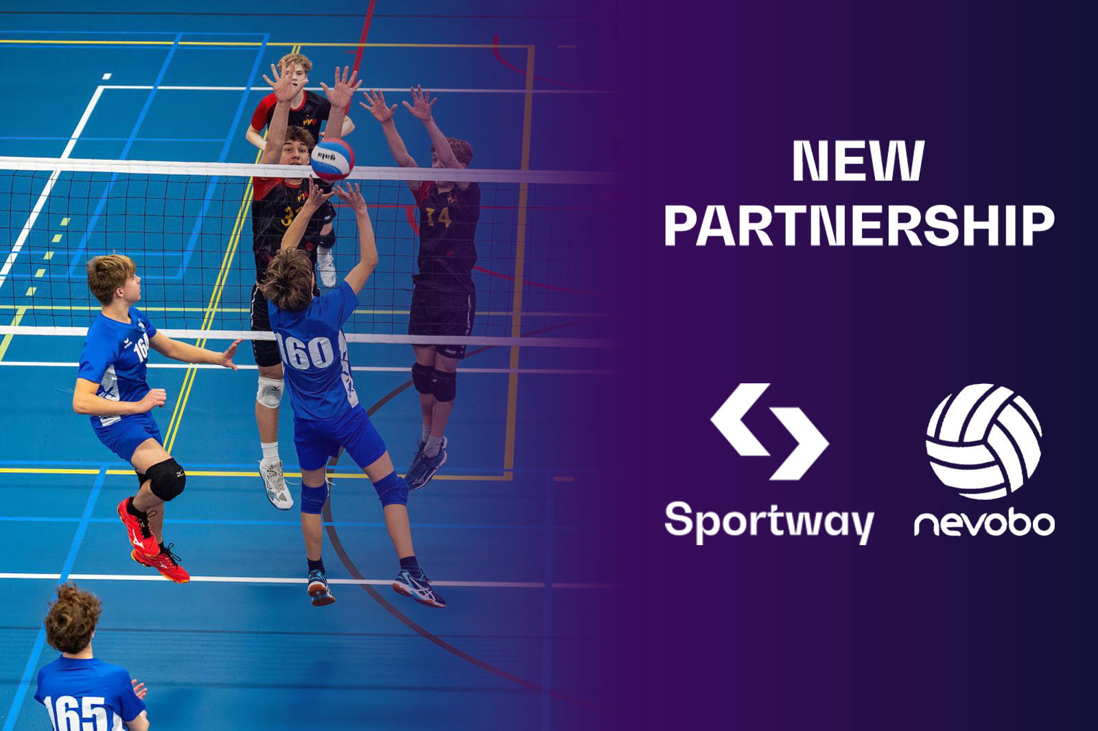 Sportway NL en Nevobo lanceren Volleybal TV: structurele zichtbaarheid voor clubvolleybal