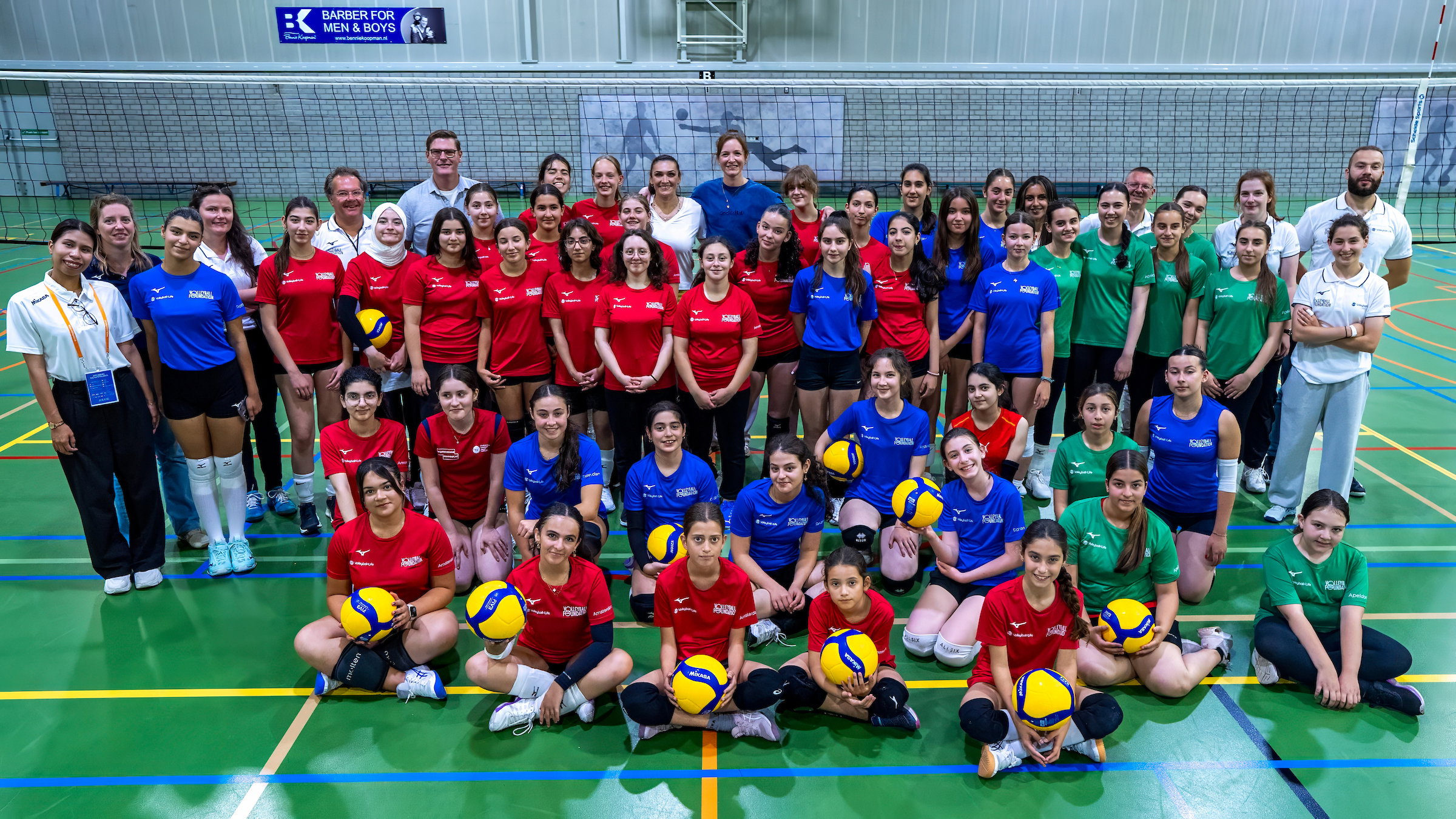 Volleybalproject met Turkse meisjes in spotlights bij Nations League in Apeldoorn