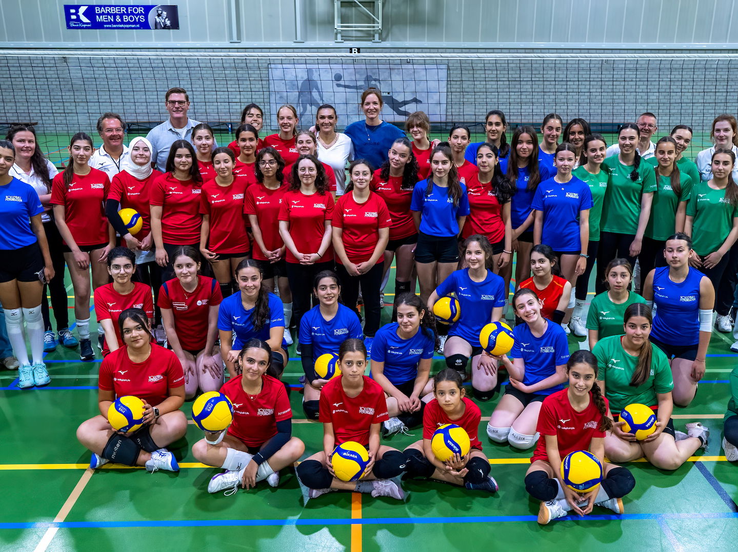 Volleybalproject met Turkse meisjes in spotlights bij Nations League in Apeldoorn