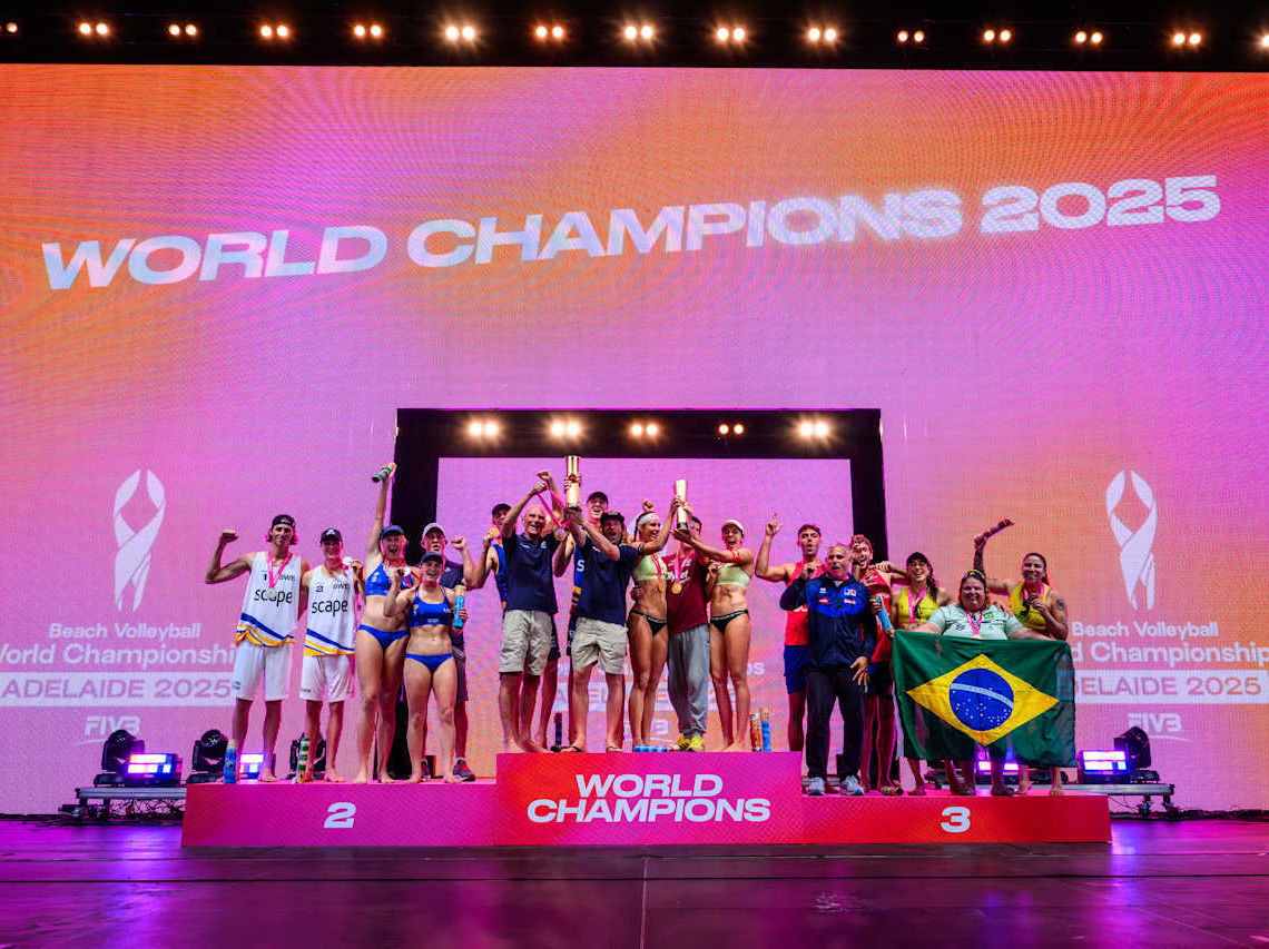 Nevobo en partners WK 2027 doen nuttig voorwerk bij WK in Adelaide