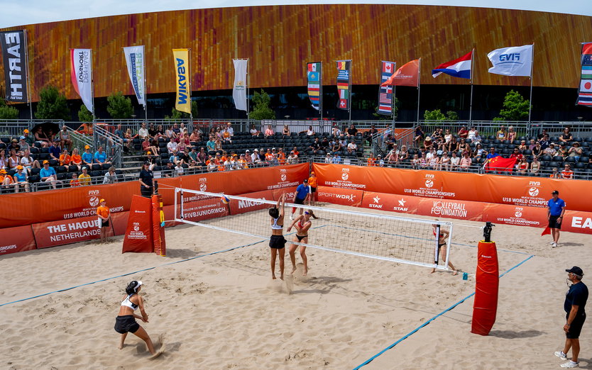 Van dichtbij de wereldtop beleven als lijnrechter op het WK Beachvolleybal U18