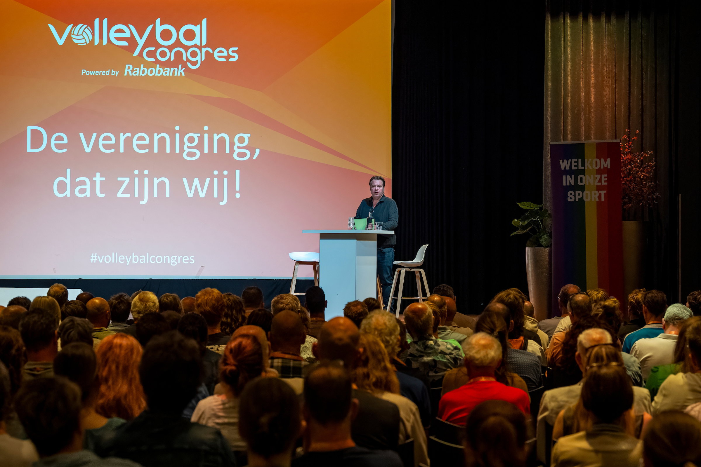 Nationaal Volleybalcongres: mix van entertainment en kennisdeling valt in de smaak 