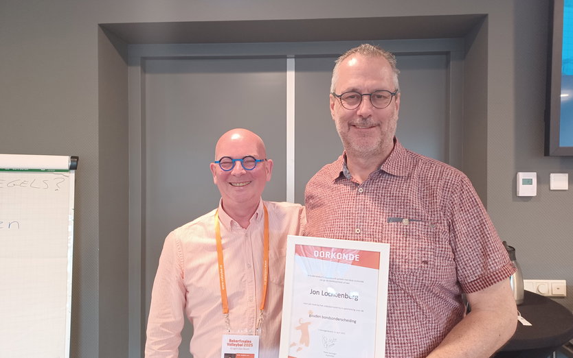 Gouden bondsspeld voor Jon Lochtenberg