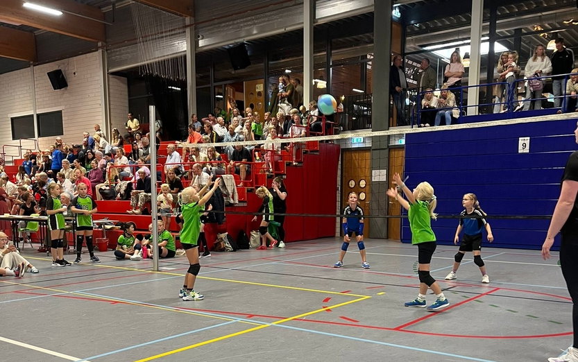 Veel energie op de velden tijdens de eerste Volley Stars-toernooien