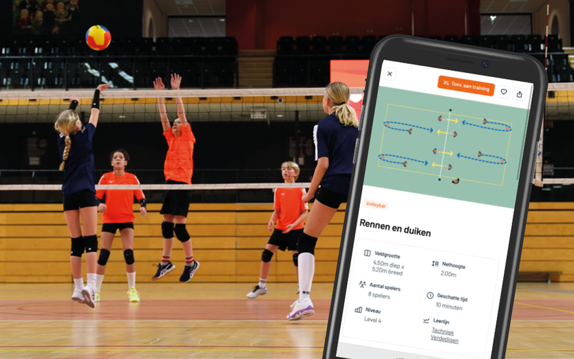 VolleyWijzer, onze nieuwe gratis tool voor jouw trainingsinspiratie!
