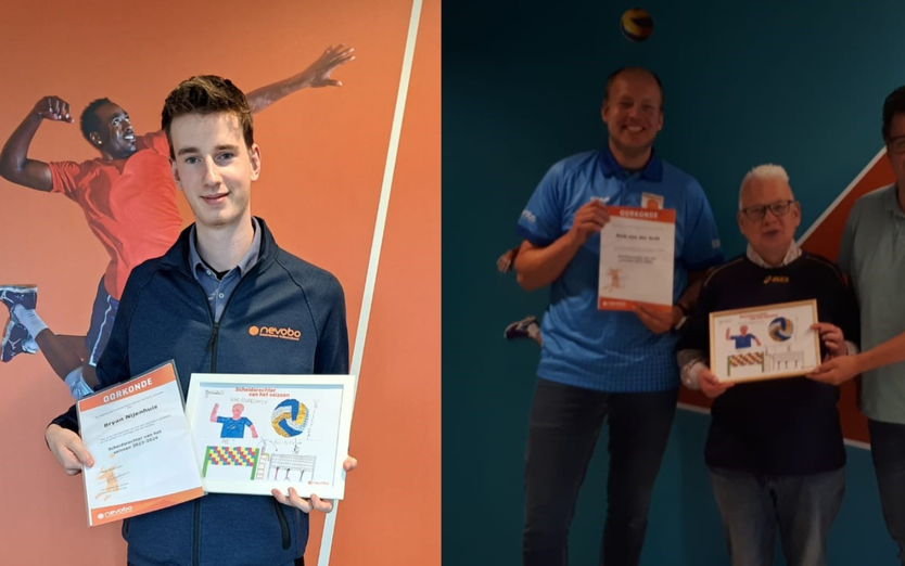 Regionale scheidsrechters in het zonnetje gezet