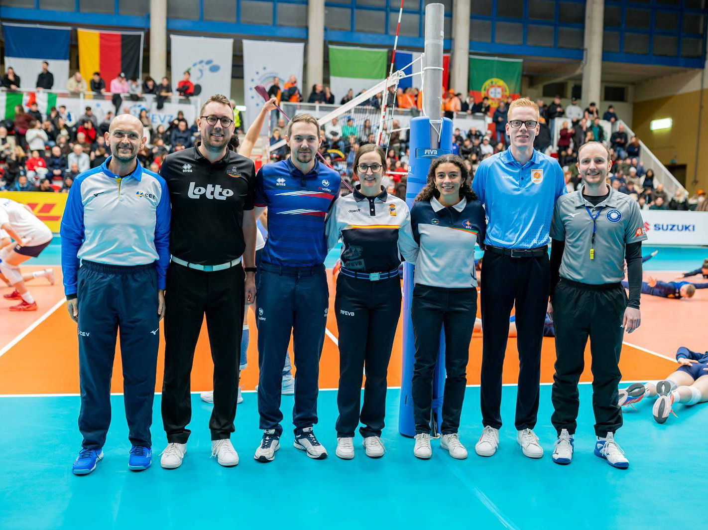 Eerste internationale ervaring voor scheidsrechter Tim van Dijk bij WEVZA-toernooi