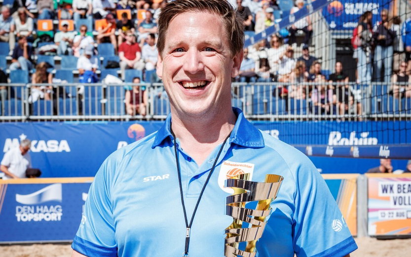 Sebastiaan van Schouwen: "Je bent binnen de kortste keren net zo verslaafd aan beachvolleybal als ik"