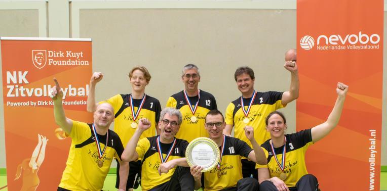 VAMOS wint Nationaal Bekertoernooi Zitvolleybal