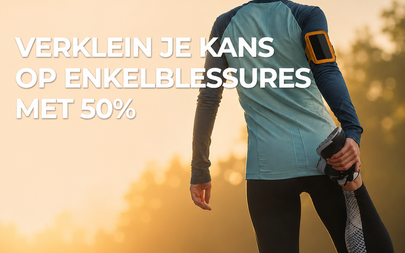 Voorkom herhaling van enkelblessures met gratis oefenprogramma