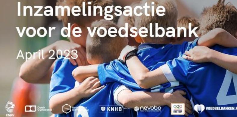 Sportclubs halen veel voedsel op voor Voedselbank