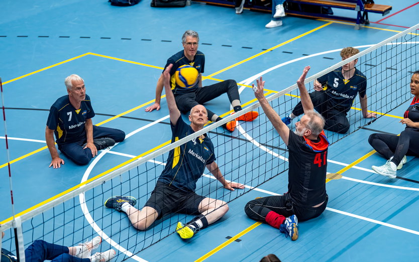 Zitvolleybal: blijf in beweging, ook bij blessures