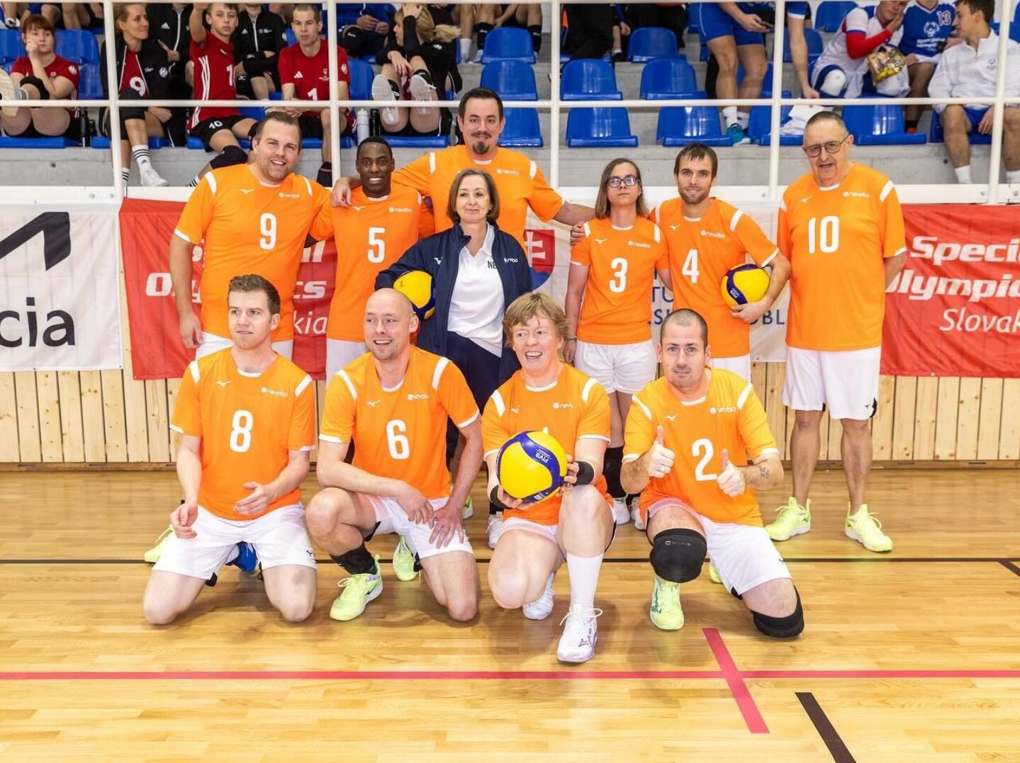 Nederland wint brons op het Special Olympics Europe Unified Volleyball Tournament in Slowakije