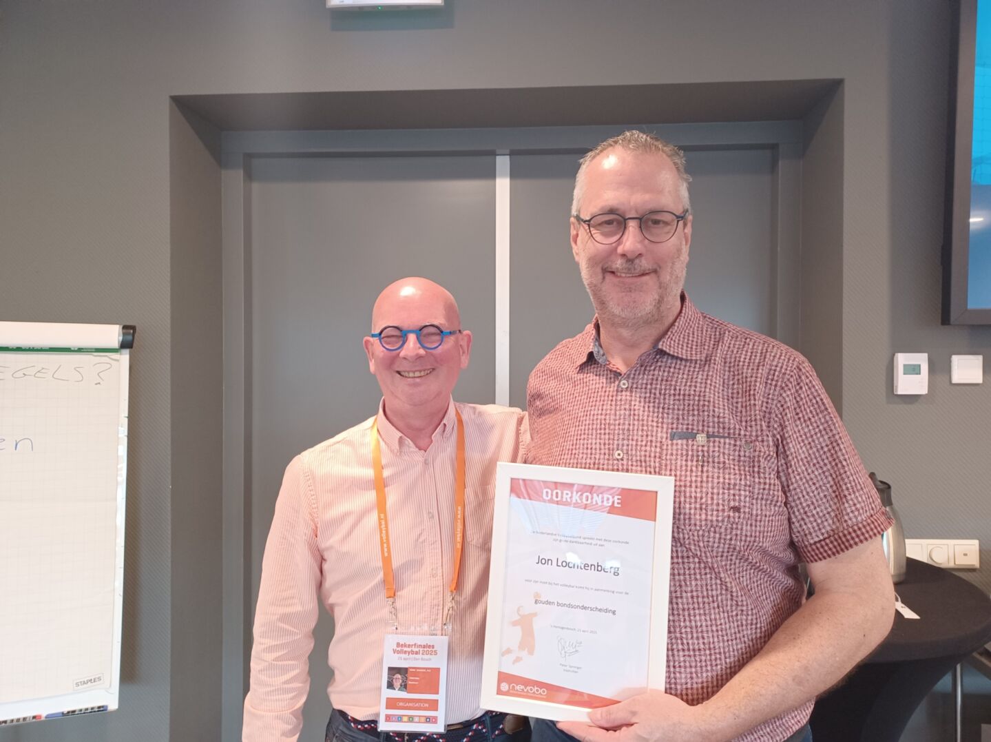 Gouden bondsspeld voor Jon Lochtenberg