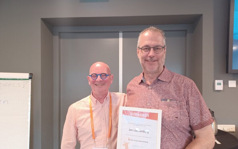 Gouden bondsspeld voor Jon Lochtenberg