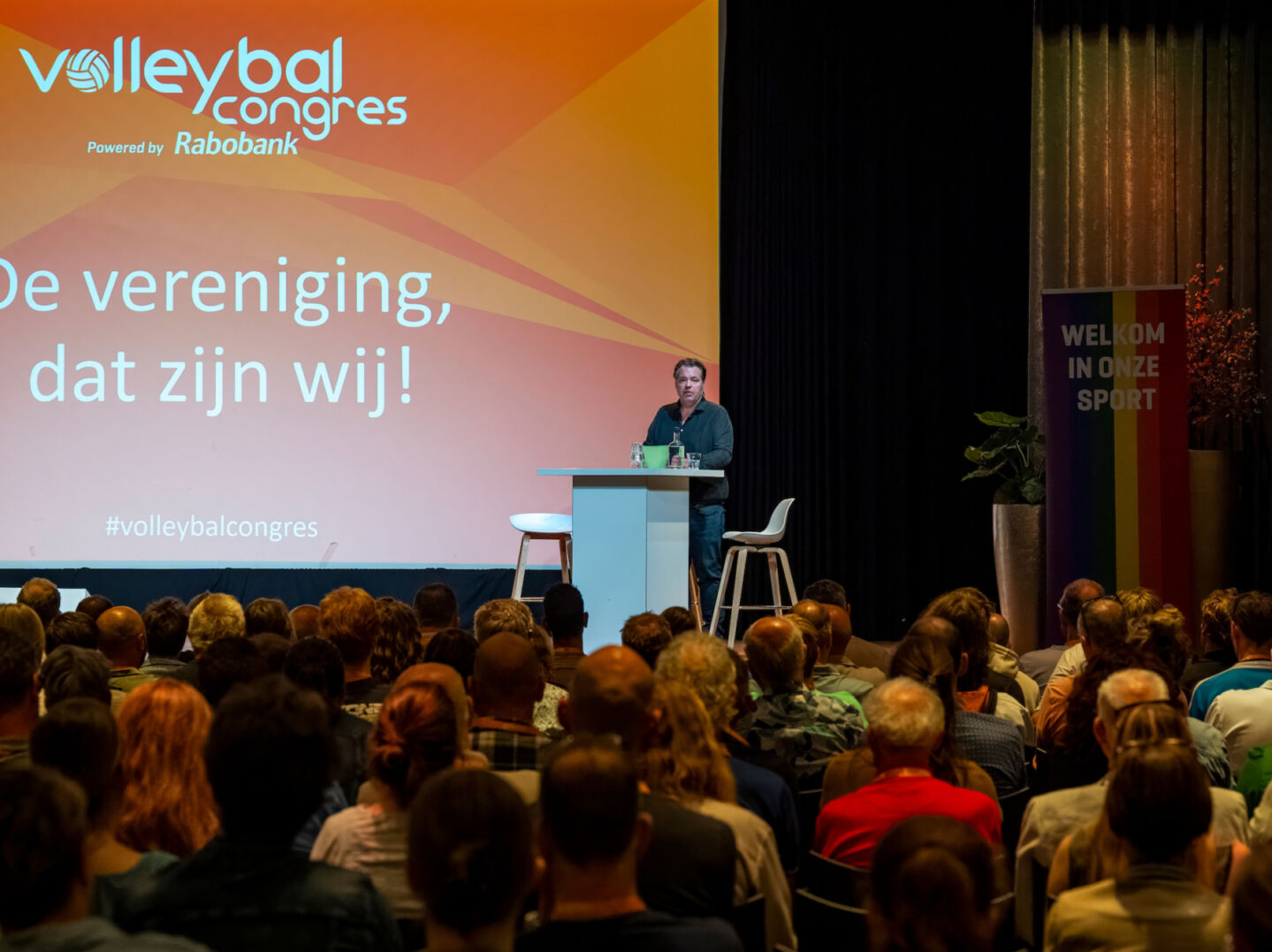 Nationaal Volleybalcongres: mix van entertainment en kennisdeling valt in de smaak