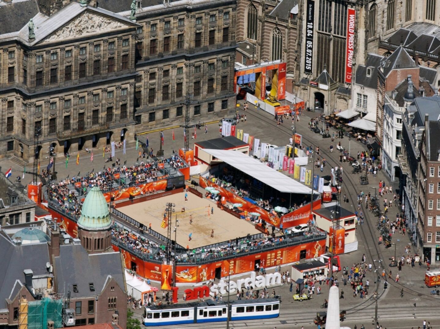 Amsterdam vierde speelstad WK Beachvolleybal 2027