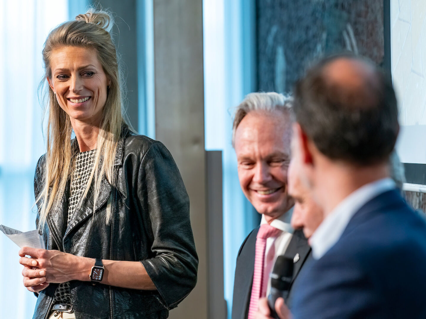 Manon Nummerdor-Flier is dagvoorzitter van het Nationaal Volleybalcongres