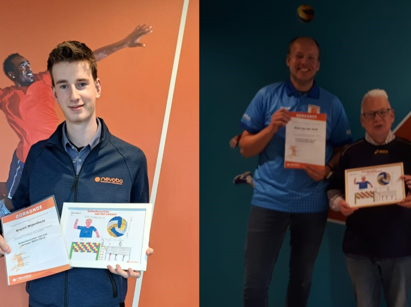Regionale scheidsrechters in het zonnetje gezet