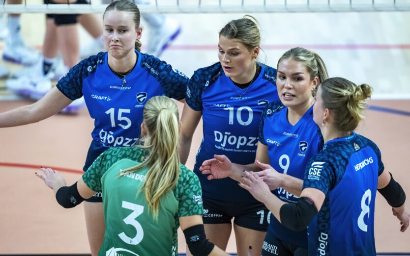 Djopzz Zwolle Topvolleybal keert volgend seizoen niet terug in de Eredivisie