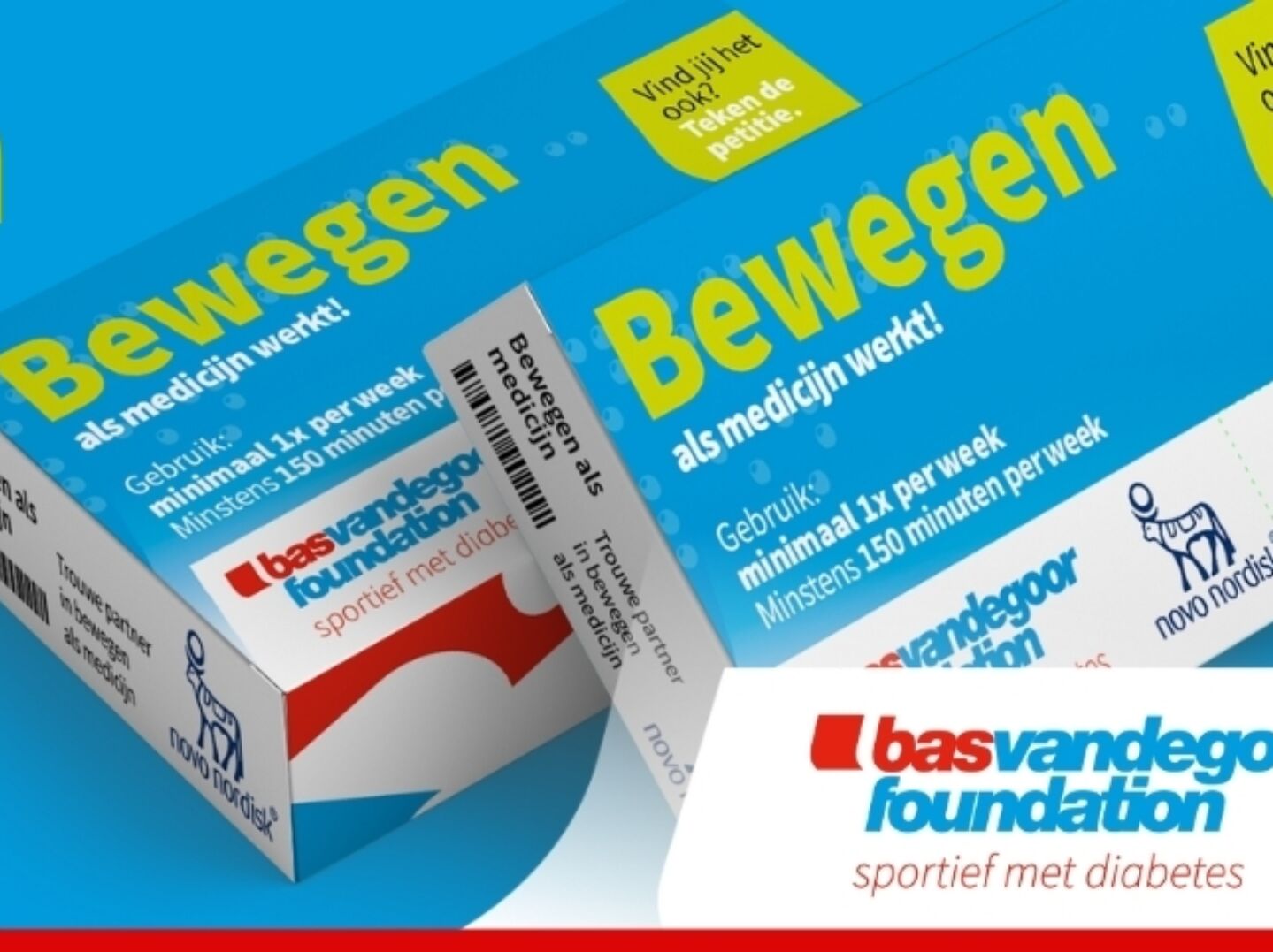 Nevobo ondersteunt manifest ‘Bewegen als Medicijn’