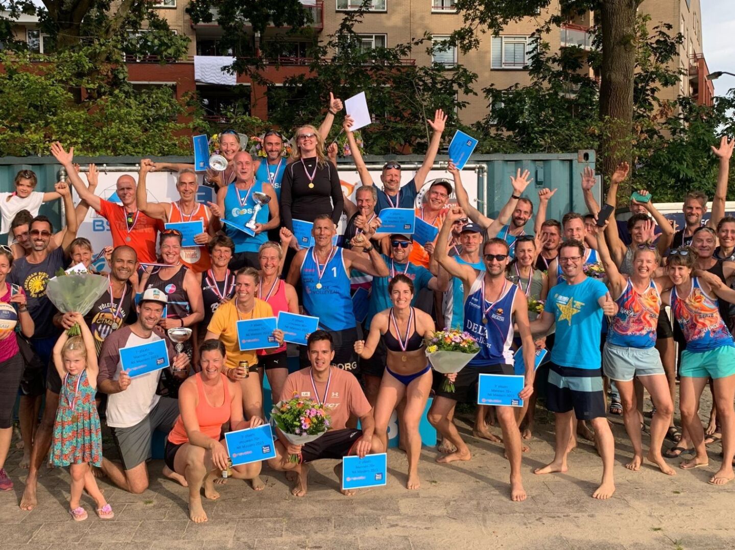 Winnaars NK Masters Beach 2023