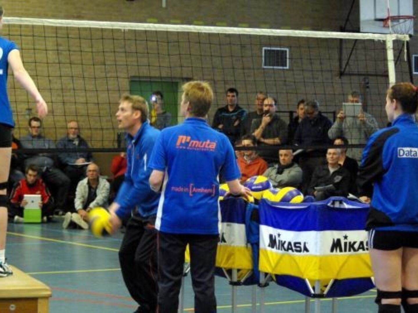 Stel je vraag bij het volleyballoket van de NVVO