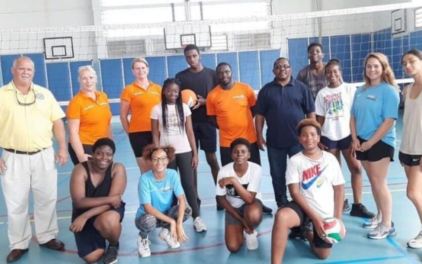 Nevobo ondersteunt volleybal op de Cariben