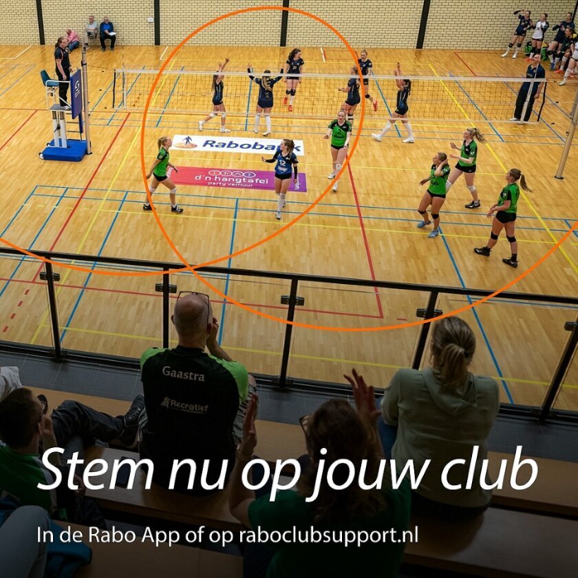 Elk jaar een extra bijdrage dankzij Rabo ClubSupport