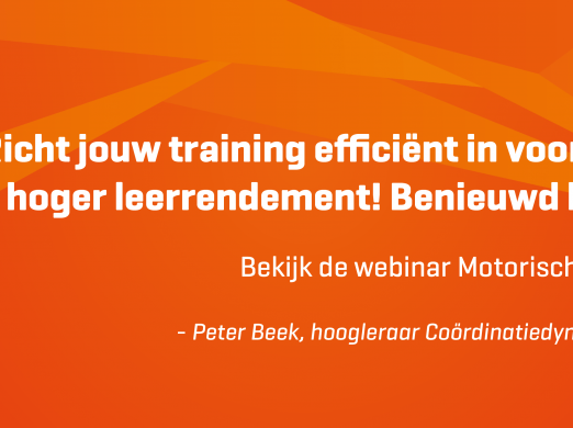 Fall Course: Motorisch leren