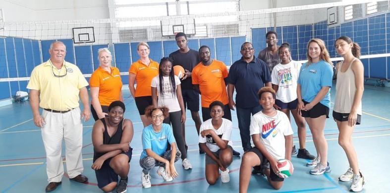 Nevobo ondersteunt volleybal op de Cariben
