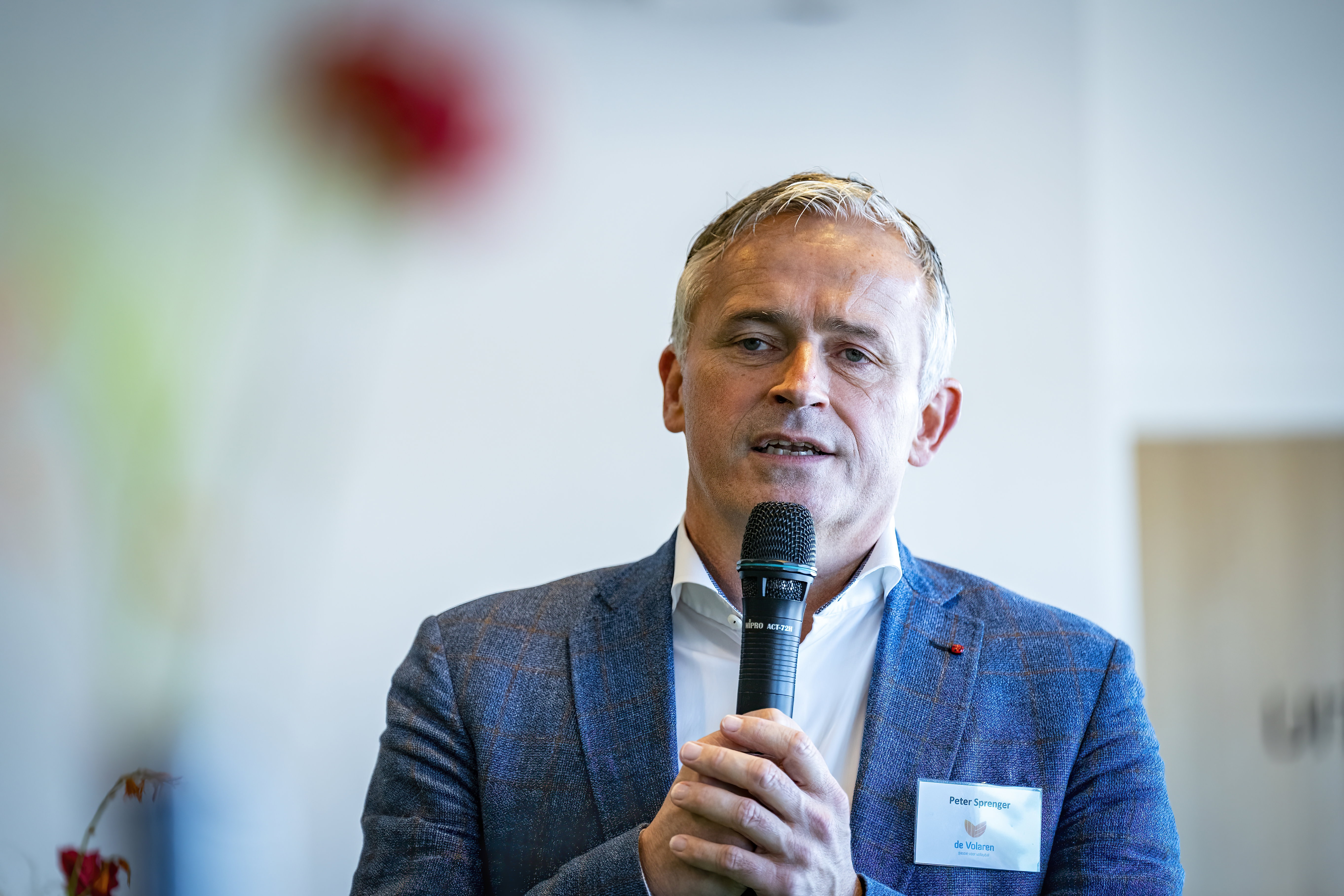 Peter Sprenger gaat op voor derde termijn als voorzitter Nevobo