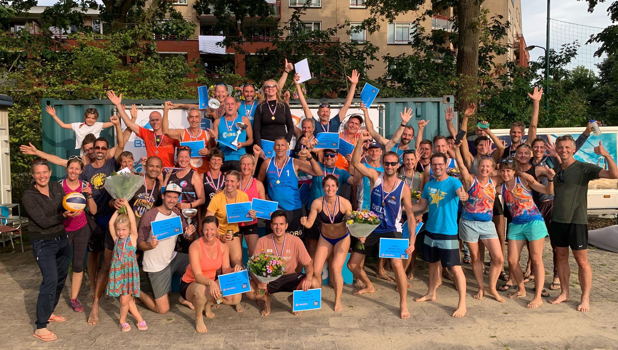 Winnaars NK Masters Beach 2023