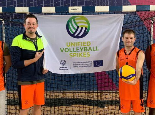 G-volleyballers geven goed voorbeeld in Servië