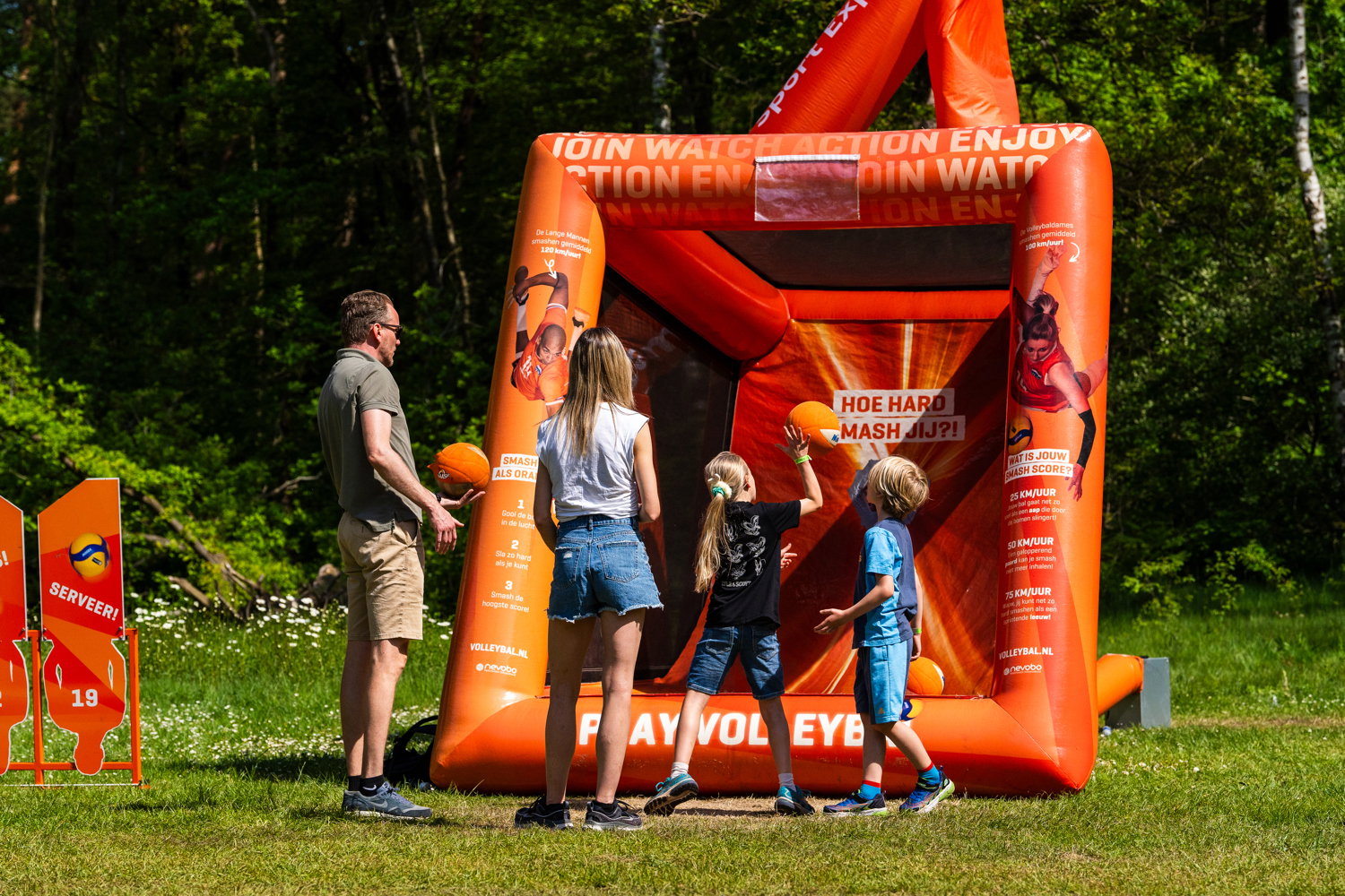 Nevobo drijvende kracht achter de TeamNL Sport Experience; bezoek een van de evenementen