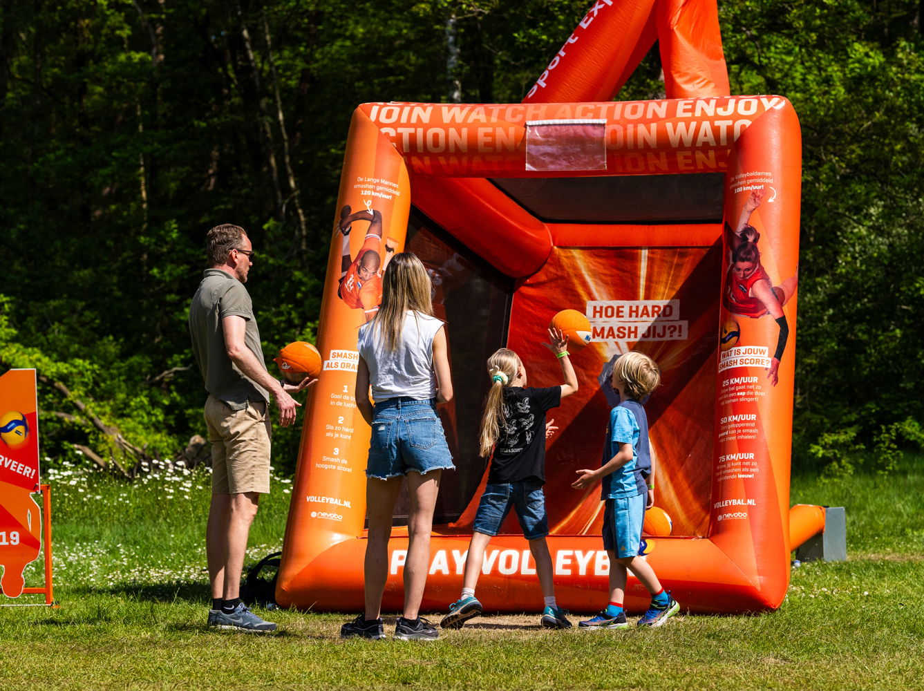 Nevobo drijvende kracht achter de TeamNL Sport Experience; bezoek een van de evenementen